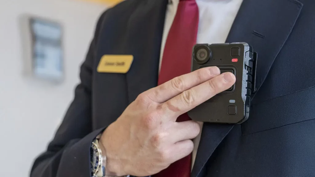 camera pieton vb400 securite privee collectivites