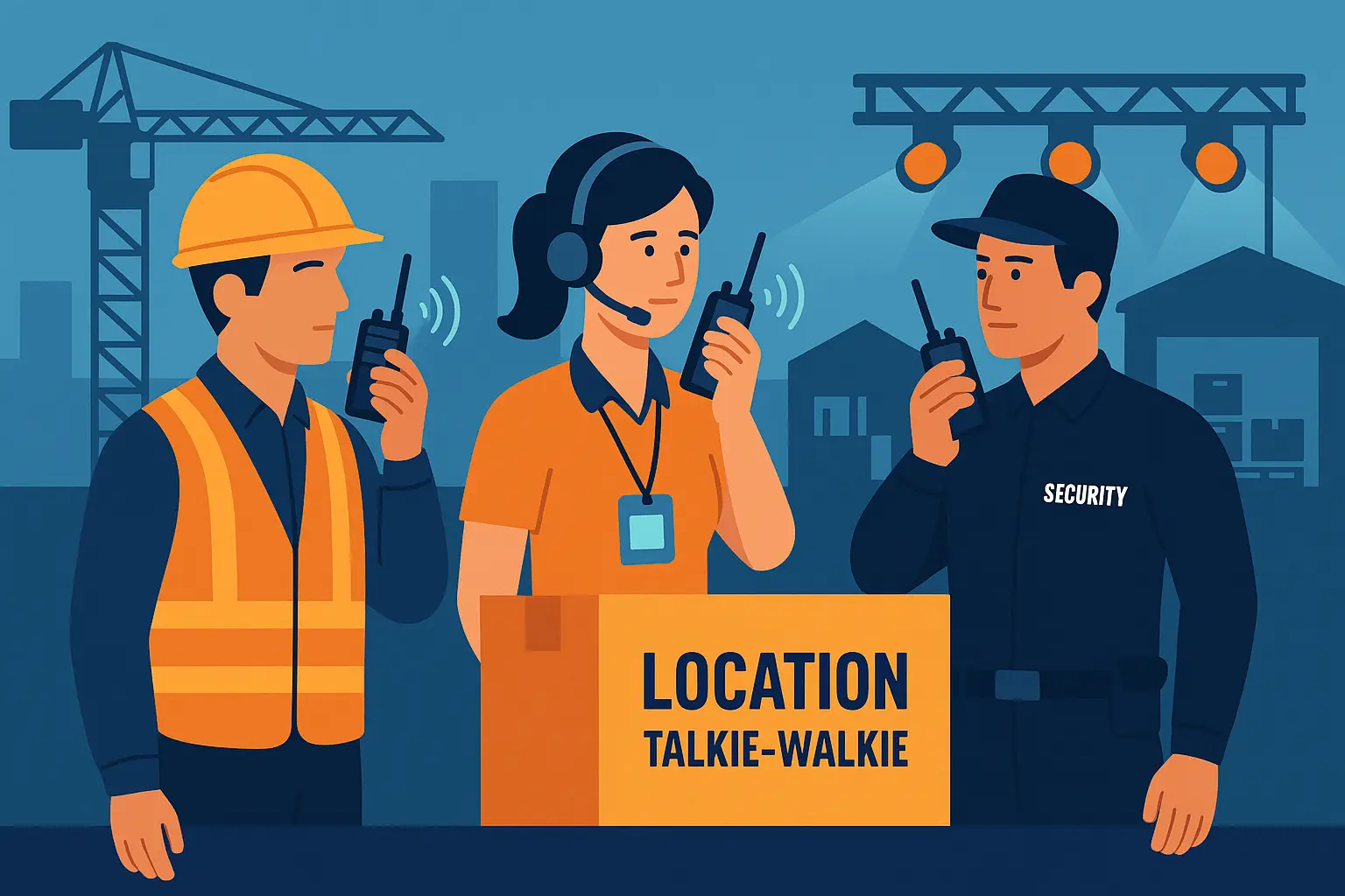 location talkie walkie