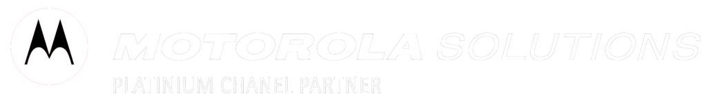 Motorola Solutions Logo blanc full