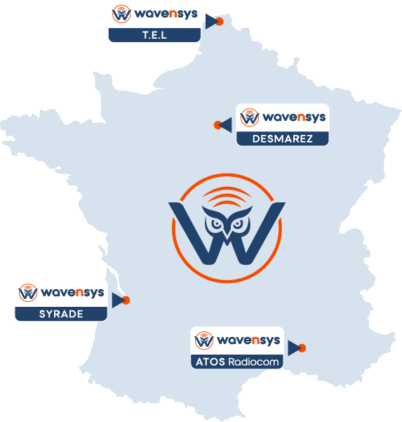 carte france agences wavensys