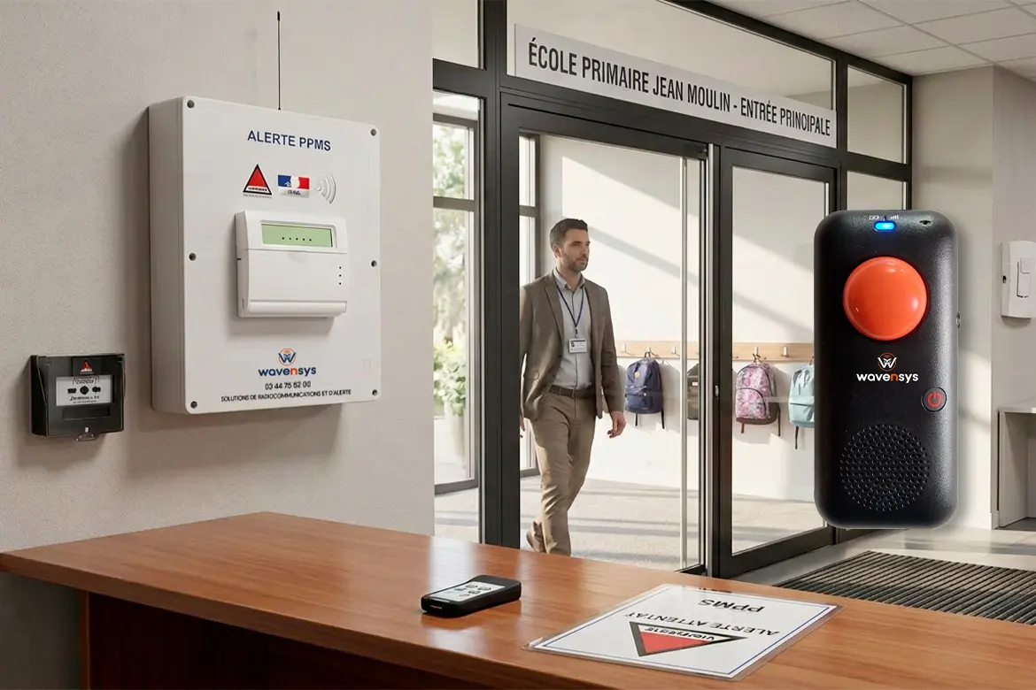 solution alerte ppms borne kit appel urgence